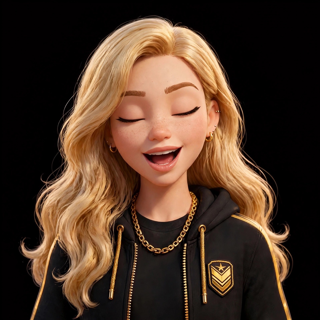 Nova laughing